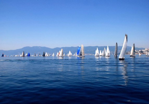 regata velica Fiumanka a Fiume
