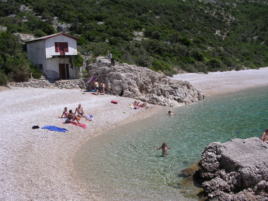 spiaggia Sveti Ivan a Lubenice