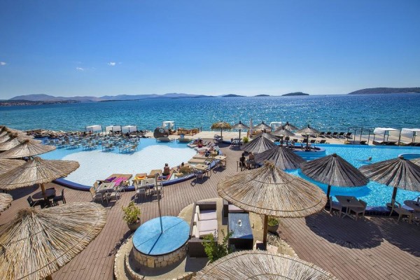 Spiagge in Croazia Solaris Palm Beach Resort a Sibenik