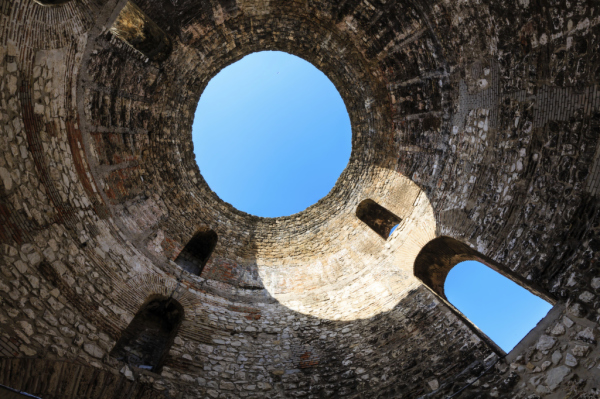 il mausoleo di Diocleziano a Spalato